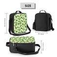 thumbnail image 2 of Disketp Cartoon Frogs Bolsa Térmica Estampada para Almuerzo, Lonchera para Hombres y Mujeres Adultos, 2 of 7