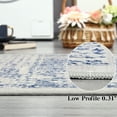 thumbnail image 6 of Garvee 2'x6' Hallway Runner Rug Vintage Floral Distressed Runners Non-Slip Bedroom Runner Rugs for Laundry Room, Blue, 6 of 8