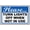 Warning Sign 1, variant on Tsunami Hazard Go To High Ground Sign 8"x12", Aluminum Tin Warning Signs for Home Outdoor Garden, Durable Emergency Sign for Coastal Area
