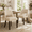 Beige, variant on VKNOW Faux Leather 20.7" W Upholstered Dining Chairs Set of 2, Thick Foam Cushion Kitchen & Dining Room Chairs with Solid Wood Legs, Beige
