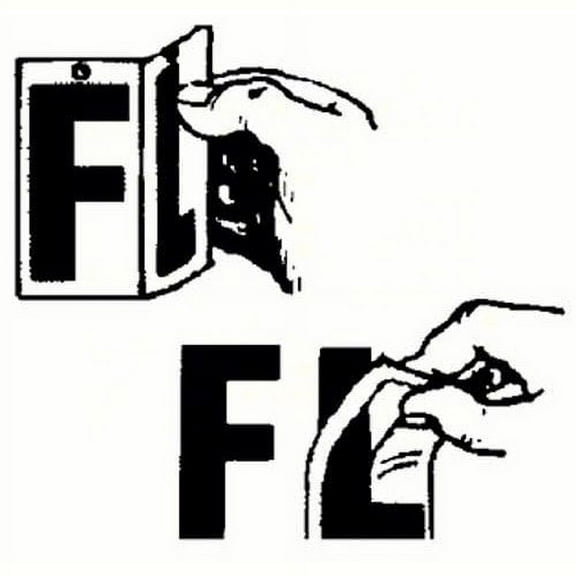 SeaChoice  77271; Letter-Black O-10 Pack