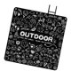 thumbnail image 3 of Picnic Maneta de aluminio Film La césped Mat de césped portátil Multipropósito de camping Mat para el patio trasero Jardín de pesca de senderismo Negro, 3 of 8