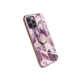 thumbnail image 4 of i-Blason Cosmo Snap Designed for iPhone 12 Pro Max Case 6.7 Inch (2020 Release), Slim with Built-in 360° Rotatable Ring Holder Kickstand Supports Car Mount (Purple), 4 of 7