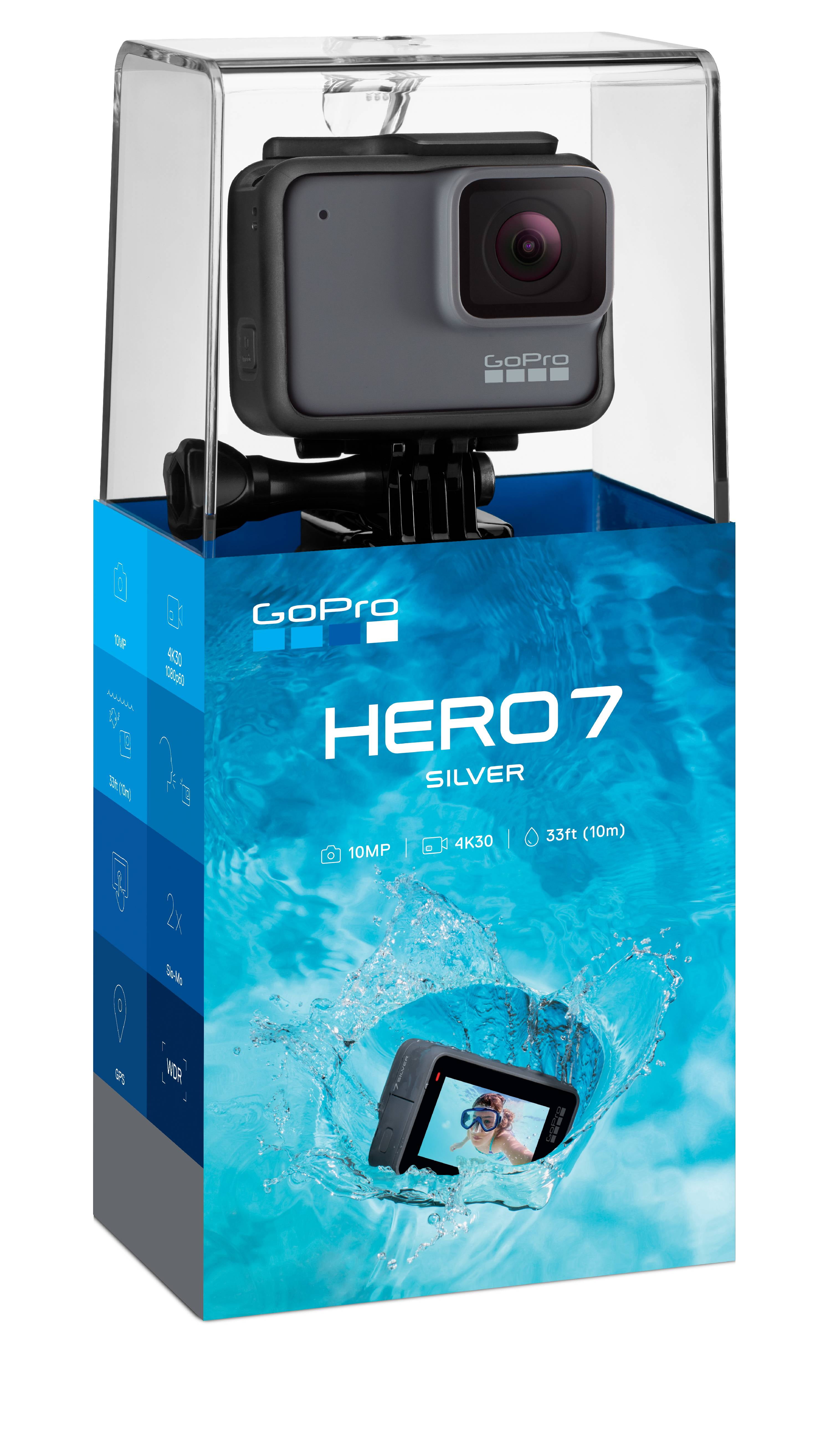 GoPro HERO7 Silver 4K30 Action Camera Walmart.com