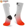 thumbnail image 4 of SAVIOR Heated Socks for Men Women, Battery Powered Thermal Electric Socks for Cold Feet,Camping Hunting Winter Foot Warmers, 4 of 10