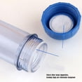 thumbnail image 2 of Inteprter Transparent Water Filter Housing Refill Filter Osmosis Shell Reverse Inline Juegos de accesorios de baño, 2 of 6