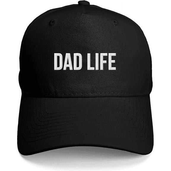 GotPrint Dad Life Cap, Adjustable Dad Hat for Father's Day, Cool Graphic Baseball Cap Gift for Papa, Dad, Husband
