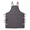 Grey, variant on Pottery Apron Split Leg, Cross Back Strap Adjustable Apron with Large Pocket, Canvas Chef Apron