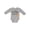 AC-Heather Grey, variant on I Love My Glamma to the Moon and Back Boys or Girls Long Sleeve Baby Bodysuit