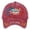Red, variant on Men Baseball Caps Closed Back Unisex Patriotic Baseball Cap Soft Peak Sun Hat for Outdoor Daily Wear Independence Day Print