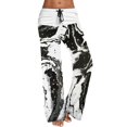 thumbnail image 1 of Pantalones anchos Gibobby Mujer Pantalones de yoga sueltos Estampado Negro M, 1 of 5
