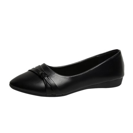 

Casual Shoes for Women Fashion Womens Casual Shoes Breathable Slip On Outdoor Leisure Shoes Women Casual Shoes Pu Black 37