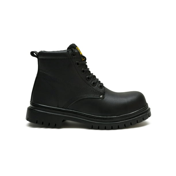 Bota de Seguridad SFB Industrial Trabajo Piel Casco para Hombre y Mujer