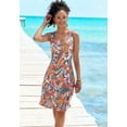 thumbnail image 2 of LASCANA Women's Strappy Back Print Dress, 2 of 5