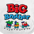 thumbnail image 4 of Inktastic Choo Choo Big Brother Boys Baby Bib, 4 of 4