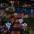 thumbnail image 4 of Solar Lights Abkshine con 21 flores para jardín de claveles artificiales, 4 of 8