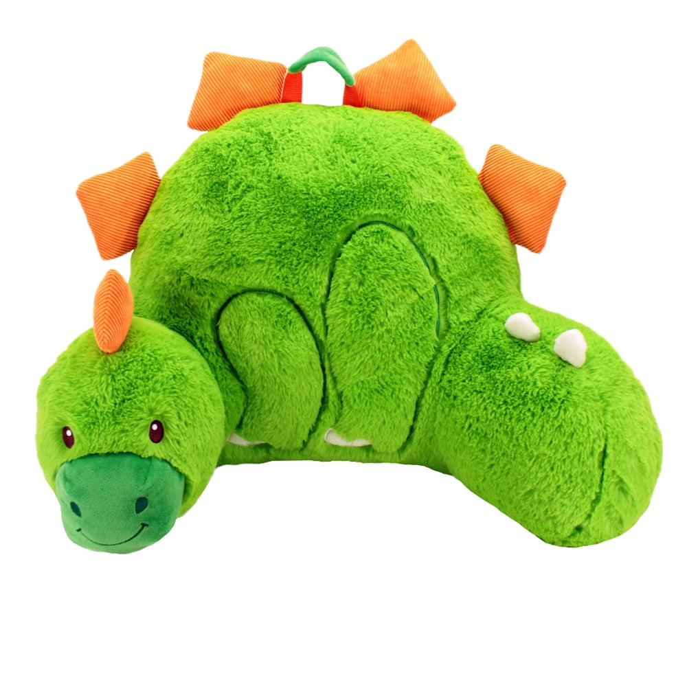 Babyhug Stroller Cushion Dino Print - Cream| Breathable Fabric| Soft & Fluffy