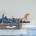 thumbnail image 2 of Escultura De Reno Corredor, Figura De Resina, Estatua Moderna Y Abstracta De Alce, Colección De Animales, Pareja De Ciervos, Decoración Para El Hogar, Entrada, Mesa., 2 of 8