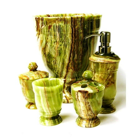 Nature Home Decor Tasmanian 5-Piece Bathroom Accessory Set