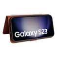 thumbnail image 4 of for Samsung Galaxy S23 Removable Wallet Case, Premium PU Leather Flip Cover with [RFID Blocking][ Detachable Card Holder][Stand Function][Wrist Strap] Shockproof Protectove Phone Cover,Brown, 4 of 10