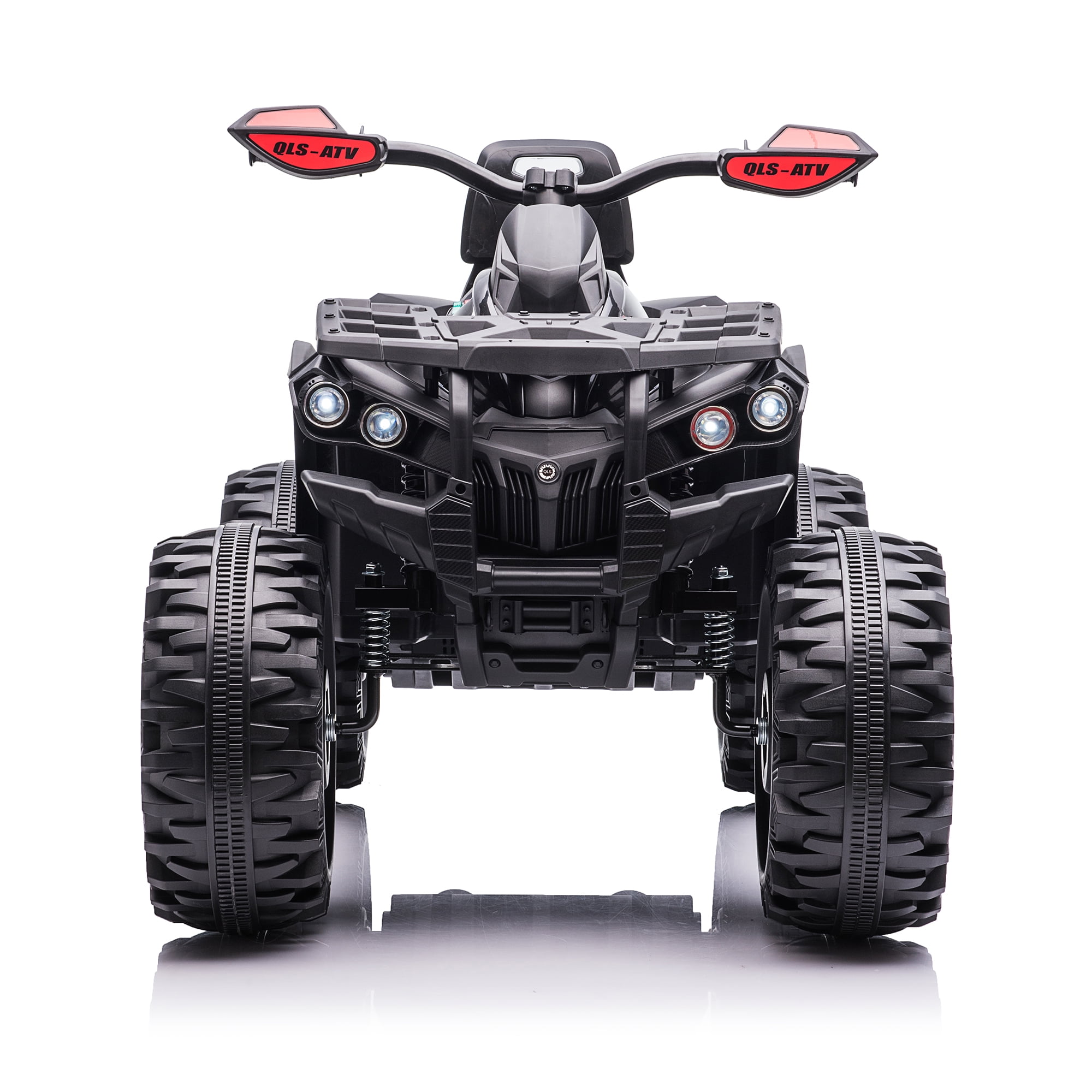 CIPACHO 24V Double Drive Electric Ride On Car with 2.4G R/C, 4 Wheel Kids ATV UTV Toy with USB, MP3, Bluetooth, Black CIPACHO 24V Double Drive Electric Ride On Car with 2.4G R/C, 4 Wheel Kids ATV UTV Toy with USB, MP3, Bluetooth, Black