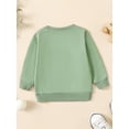 thumbnail image 3 of SUNSIOM Tenues Assorties Frère Sœur Sweat-Shirt Bébé Automne Imprimé Lettre Manches Longues Col Rond Pull, 3 of 6