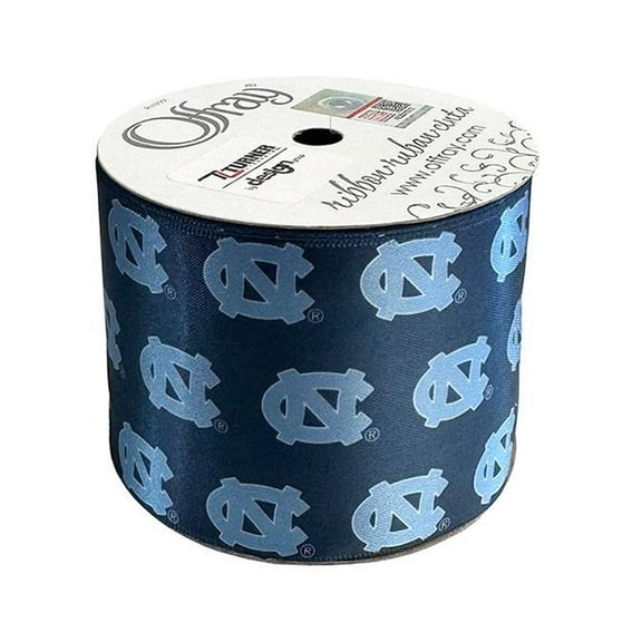 North Carolina Printed Ribbon 2.5"-Inch Width, 15 Foot Spool
