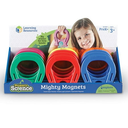 Horseshoe Magnet Set - Primary Science Horseshoe-Shaped Magnets, Set of 12