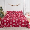 thumbnail image 1 of PC Deep Pocket Queen Sheet Set Fit Breathable Microfiber Soft Queen Size Sheet Set Hotel Style Bed Sheet Set for Women Men Flower, 1 of 8