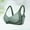 Green, variant on BILIKEYU Women No Underwire Comfort Super Gather Bra, Jelly Bra, Womens Bras, Push Up Bra