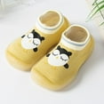 OVINYER Baby Home Slippers Cartoon Warm House Slippers For Lined Winter