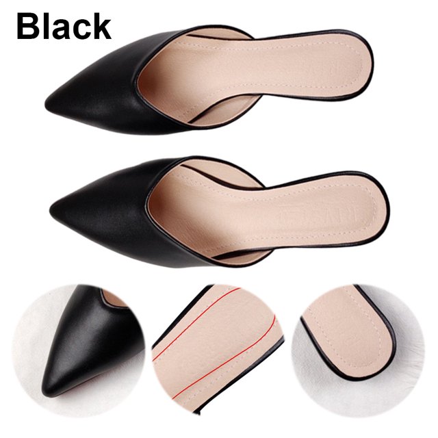 Mocasines Sin Cordones Pisos Mules para Mujer Diapositivas Tacón Niñas Dama