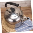 thumbnail image 4 of GFDYREE 1pc Pot Water Kettle Cordless Heater Metal Teakettle for Induction Cooker Outdoor Tea Maker Travel, 4 of 7