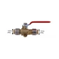 thumbnail image 6 of SharkBite Max 1/2 in. Brass Push-to-Connect Ball Valve with Drain and Drop Ear, 6 of 6