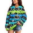 thumbnail image 5 of Grblisyd Halloween Girls and Boys Hoodie Cute Pumpkin Print Fleece Pullover Sweatshirt with Kangaroo Pocket, 5 of 5