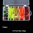 thumbnail image 4 of 110Pcs/Set Fishing Bait Set Lure Tackle Set with Lead Hook Sinking Fishing Bead, 4 of 6