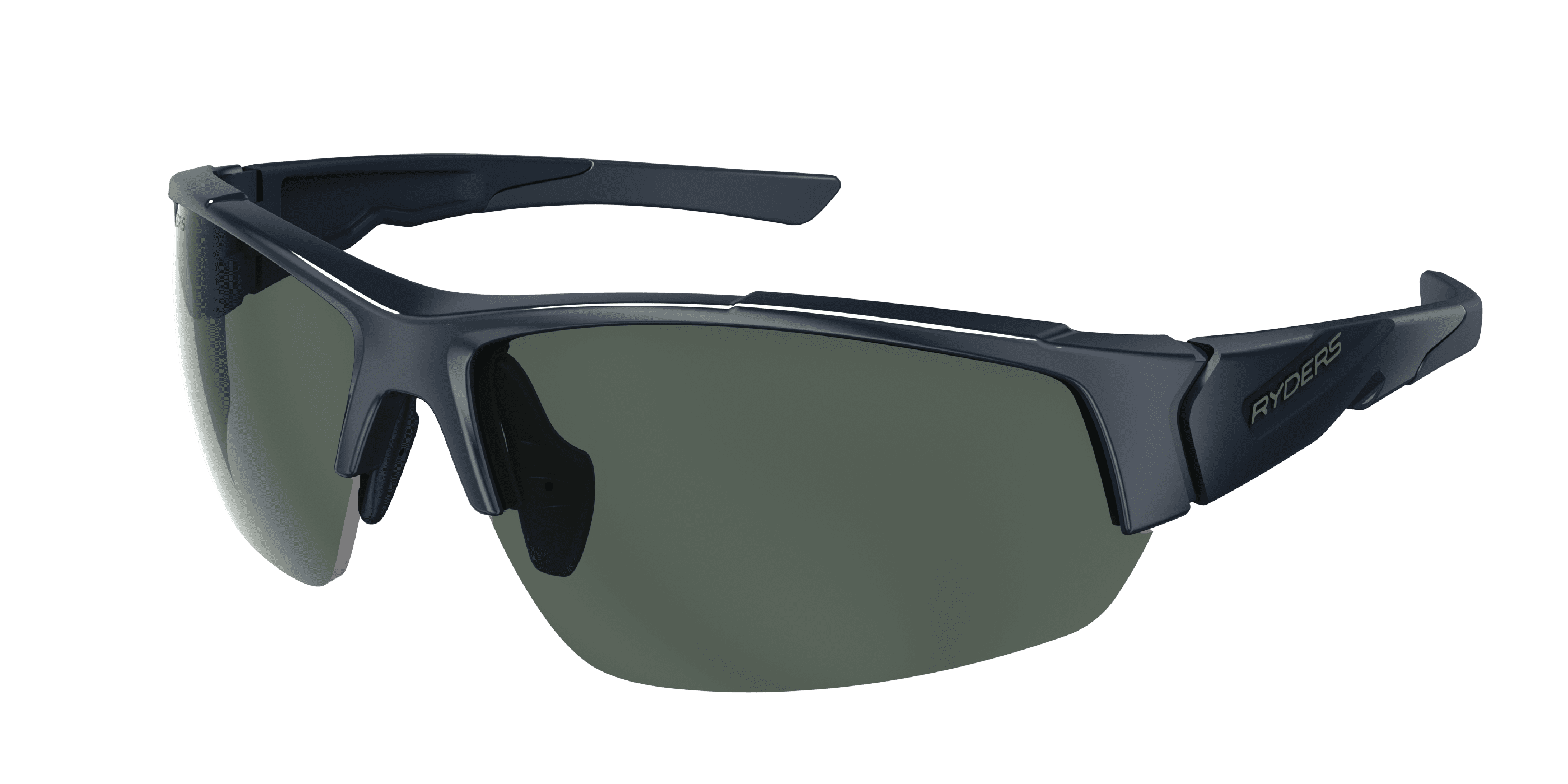 Ryders Strider Polar Dk Matte Blue / Green Lens Ar