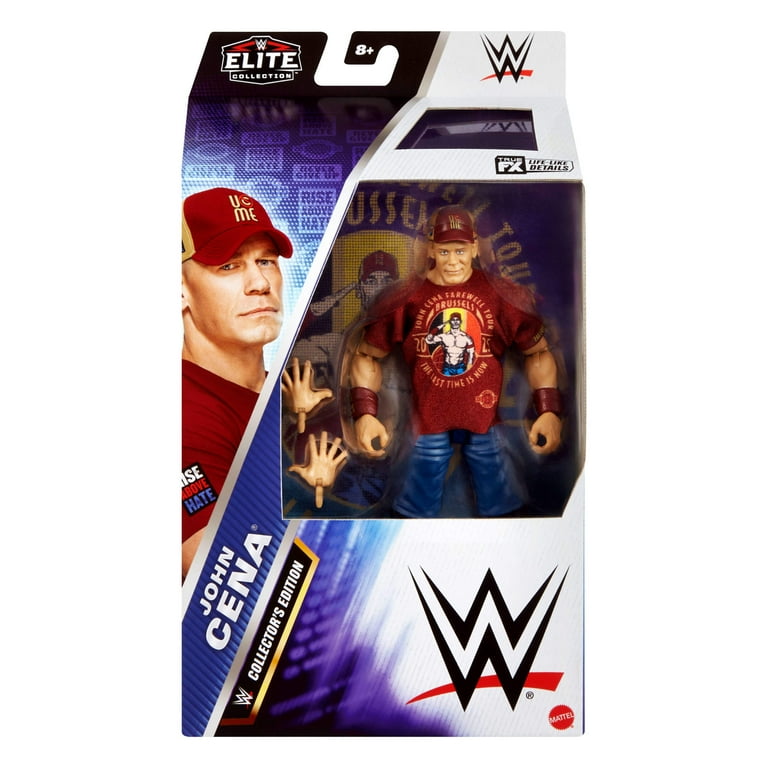 WWE Elite John Cena Action Figure, Series #120, 6-inch Collectible
