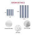 thumbnail image 7 of Navy Blue Grey Stripe Kitchen Dish Towels for Drying Dishes Set of 2, Farmhouse Minimalist Striped Waffle Weave Microfiber Hand Tea Bathroom Towels Quick Dry & Absorbent Towel 12x12, 7 of 7