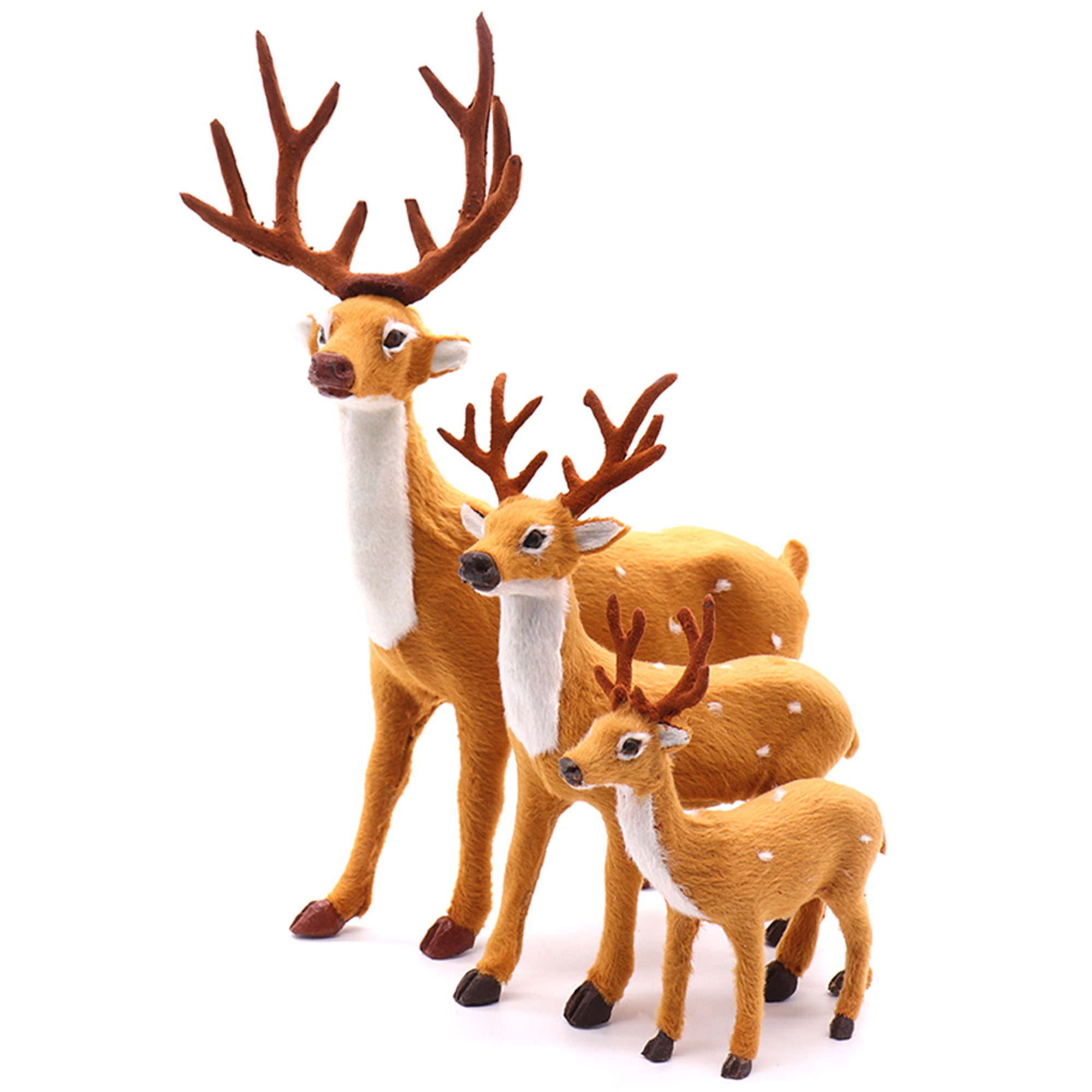 NEW!~RAZ Imports~7" Vintage Deer Christmas Reindeer Figure~tree/wreath/ornament 