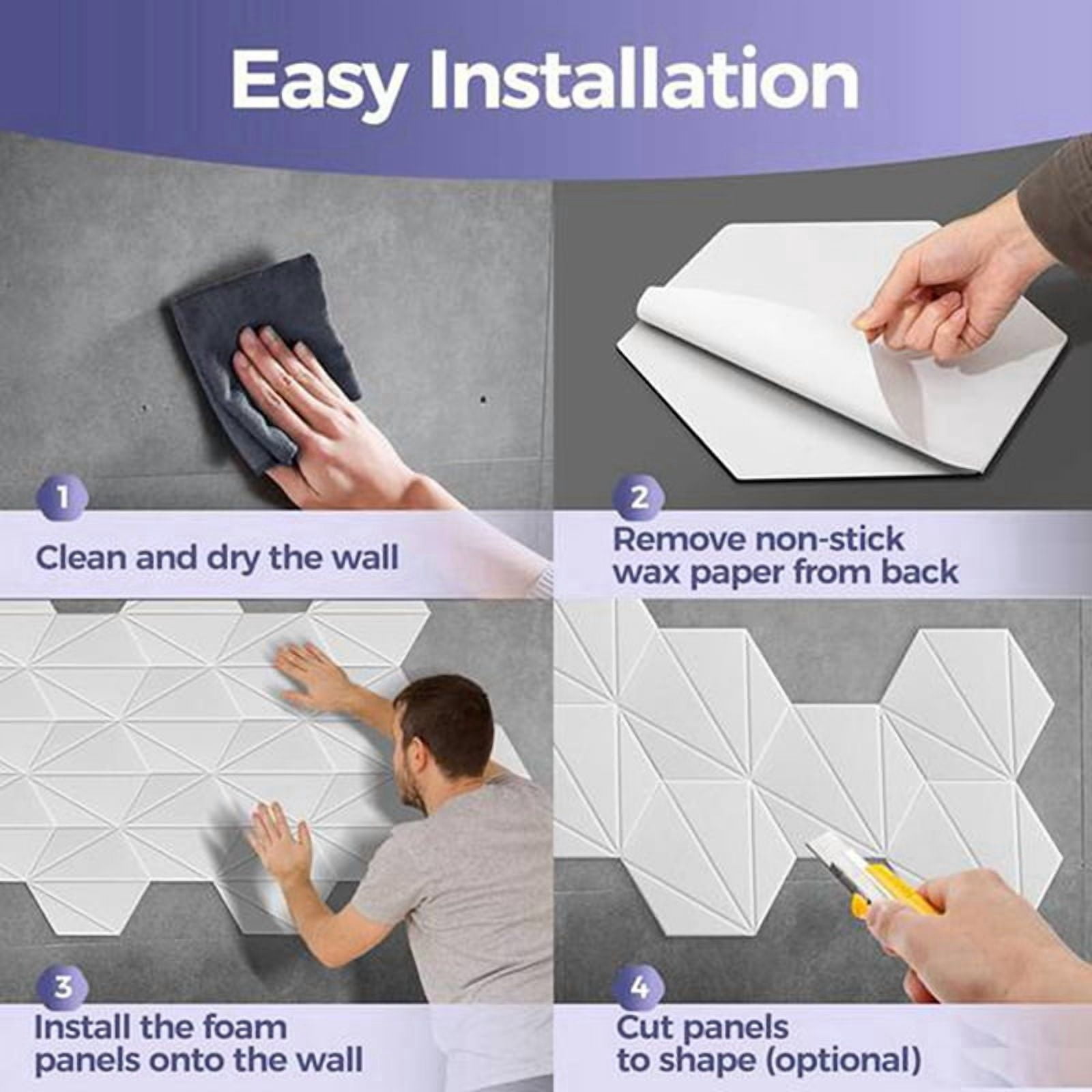Self Adhesive Sound Proof Foam Wall Panels,for Acoustic Treatment