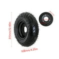 thumbnail image 2 of 2pcs 13x5.00-6 Tire and Wheel Rim Assembly 13x5-6 Lawn Mower Tire 3 Lug Rim 6" Go Kart Wheels Road Tire Tubeless & 23T Rear Axle Hubs for ATV Quad Buggy 4 Wheeler Scooter Mini Bike, 2 of 7