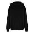 thumbnail image 5 of Horkkom Hoodies for Women Plus Size Pullover Sweatshirts Casual Fleece Hoodie with Pocket L, Gifts for Women, 5 of 6