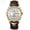 White, variant on Classic Leather Watch for Men – Quartz Core, Waterproof, Night Glow Feature
