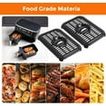 thumbnail image 6 of GWY Air Fryer Grill Pan for Ninja Foodi, 2-Pack Crisper Plate for DZ090/DZ201/DZ100, 6 of 7
