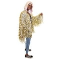 thumbnail image 5 of HPO Adult Tinsel Jacket Unisex Cosplay, Halloween Costume with Loose Fit, Large, 5 of 7