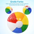 thumbnail image 3 of Pelota de playa inflable de agua inflable de 30 cm, pelota de juguete inflable divertida para piscina para familiares y amigos (juego de 3) Sincero Electrónica, 3 of 5