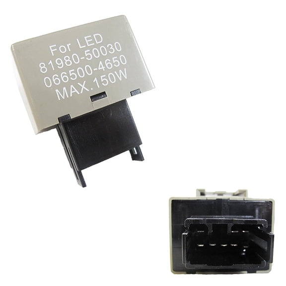 Xotic Tech 8-Pin Electronic LED Flasher Assy Relay Fix For Lexus Scion Toyota LED Turn Signal Light Bulbs (1 Piece)