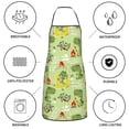 thumbnail image 6 of Pofeuu Cute Dinosaurs Cartoon Print Aprons with Pockets, Cute Aprons for Kitchen, Cooking, Server, Barber, Chef Apron, 6 of 7