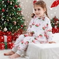 thumbnail image 3 of WIBACKER 6M-6Y Baby Warm Flannel Sleeping Bag, Infant Sleepsuit, Kids Toddler Boys Girls Long Sleeve Double Zipper Wearable Sleep Sack - Flamingos, 3 of 10